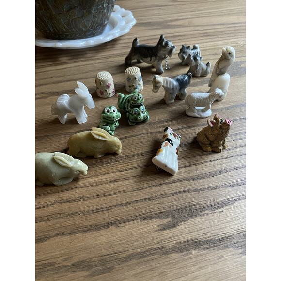 Vintage Trinket Lot 15 Trinkets Small Shelf Filler Trinket Variety - Picture 6 of 6